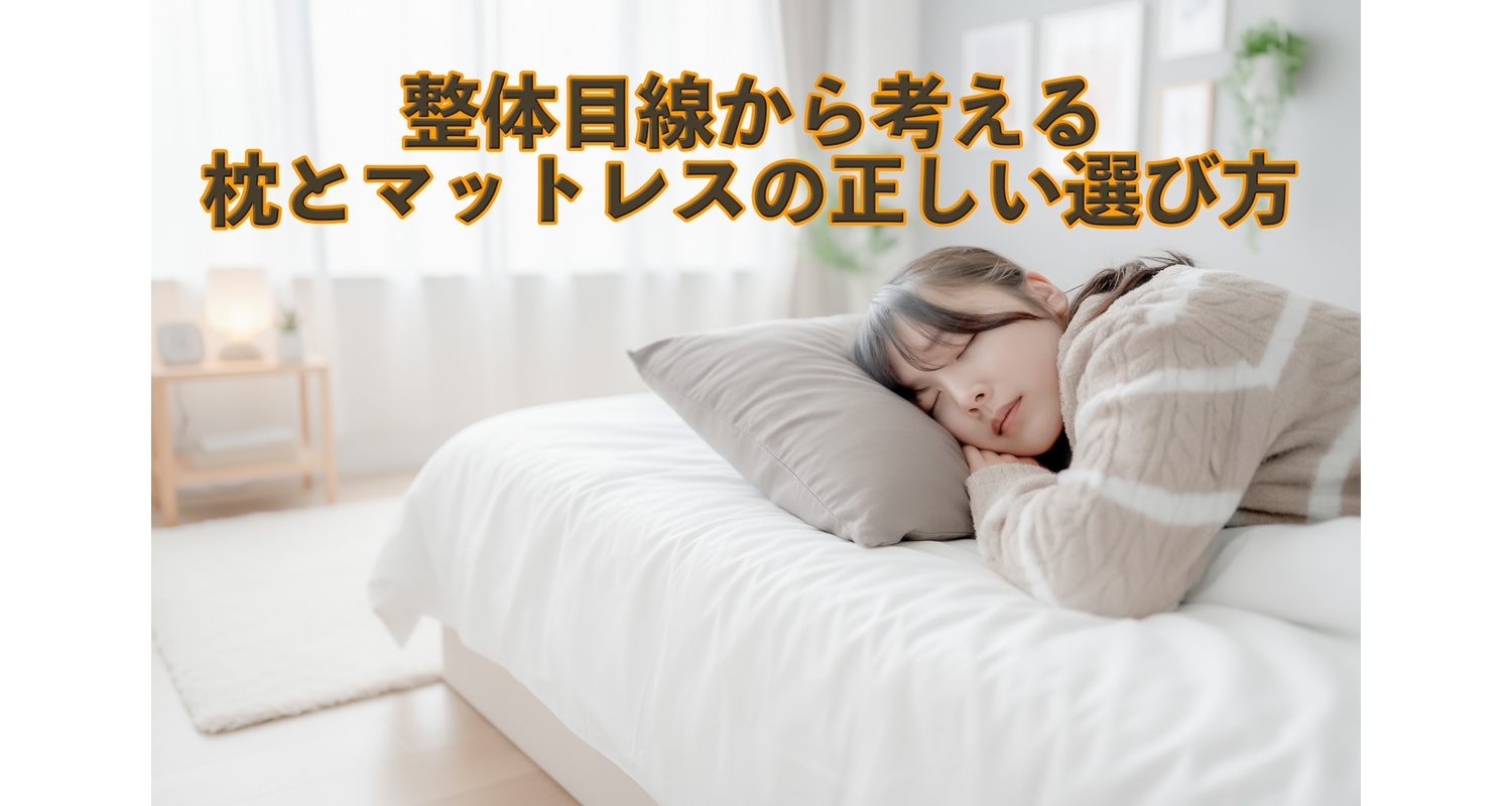 横浜市中区元町にある整体/整骨院壱番館が枕の選び方を解説
